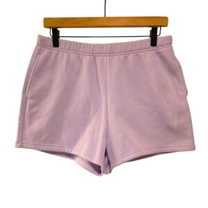 Fabletics, Shorts, Elastic Shorts, Front Pockets, Light Purple, Women's Sz L, L-